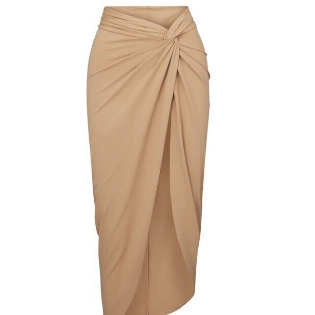 Nwt Skims Swim Sarong Skirt Classic Shades: Ochre Size Xl